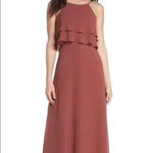 Jenny Yoo Size 2 Cinnamon Rose Bridesmaid Dress